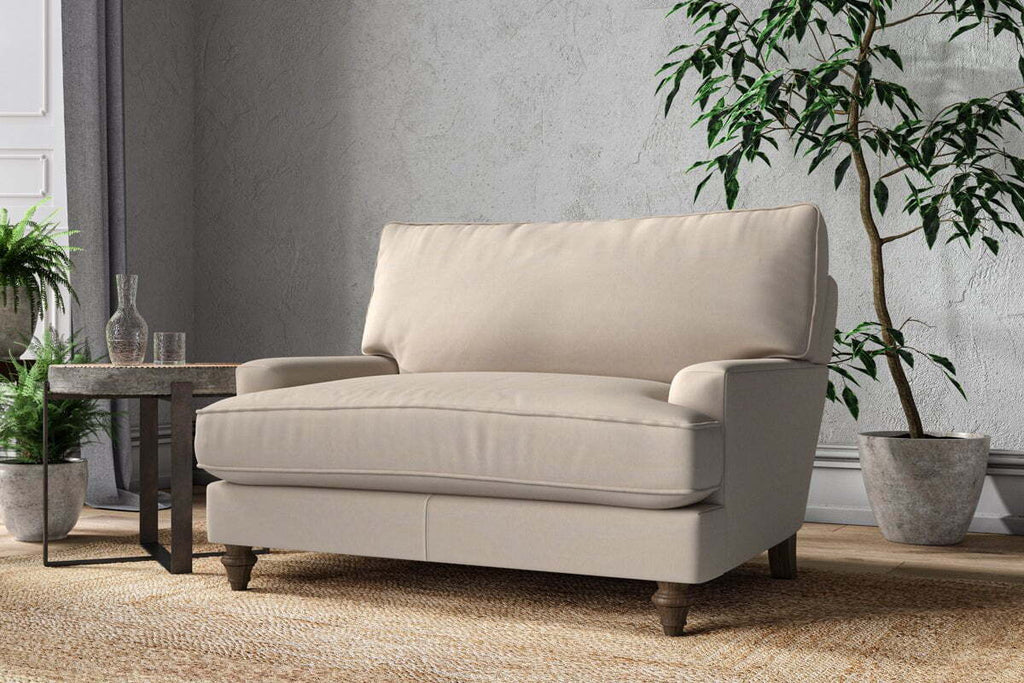 Marri Love Seat - Recycled Cotton Natural
