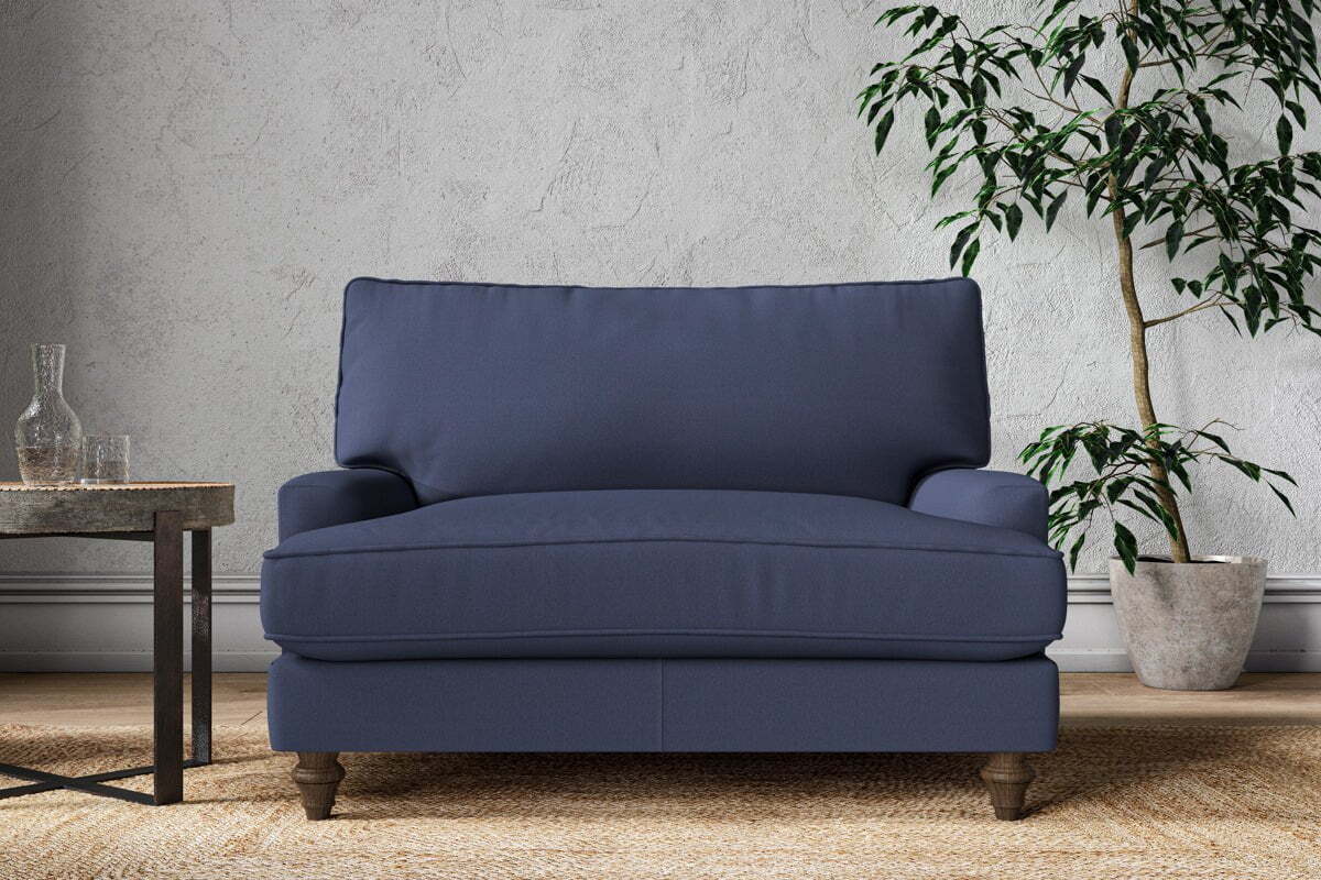 Marri Love Seat - Recycled Cotton Navy