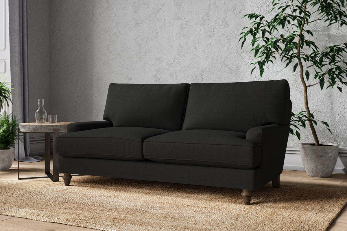 Marri Medium Sofa - Brera Linen Charcoal