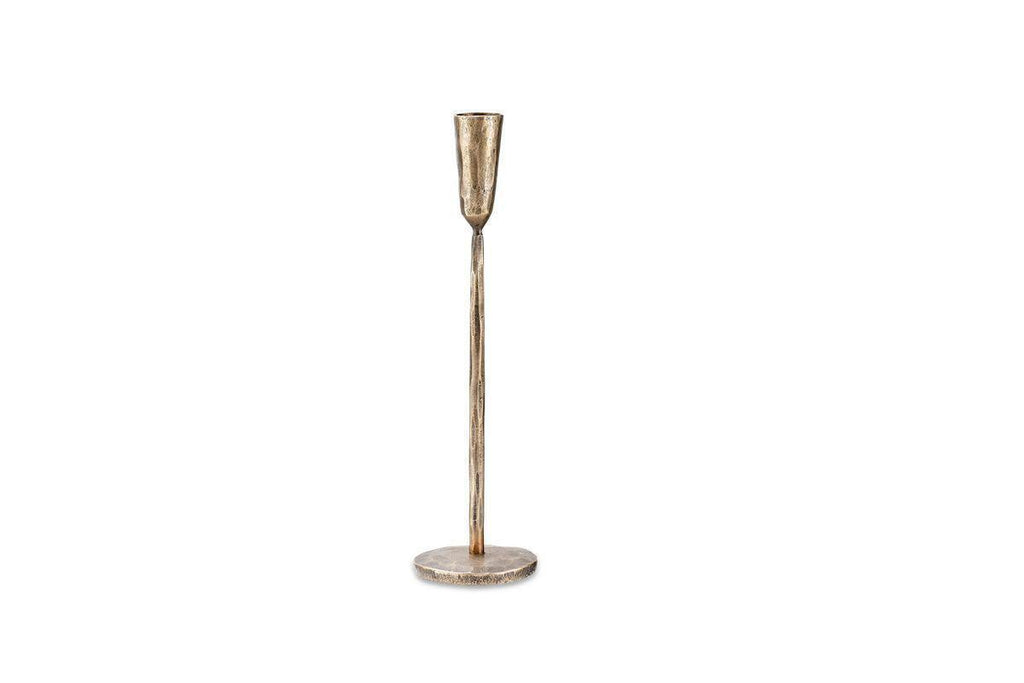 Mbata Brass Candlestick - Antique Brass