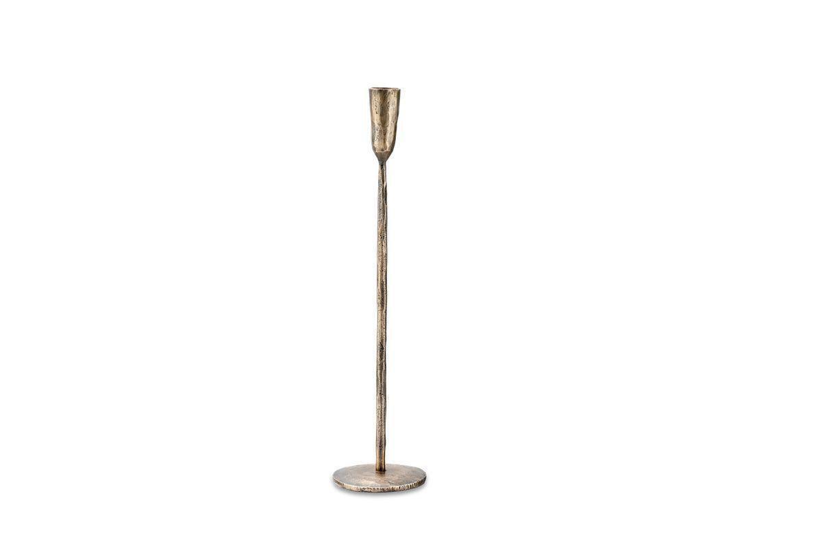 Mbata Brass Candlestick - Antique Brass