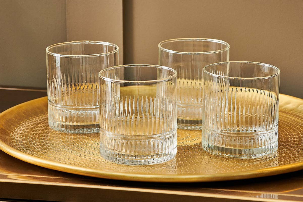 Mila Tumbler - Clear (Set of 4)