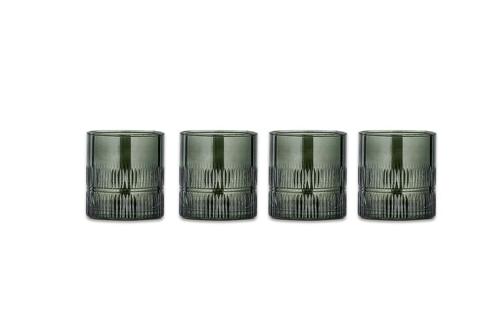 Mila Tumbler - Dark Emerald (Set of 4)