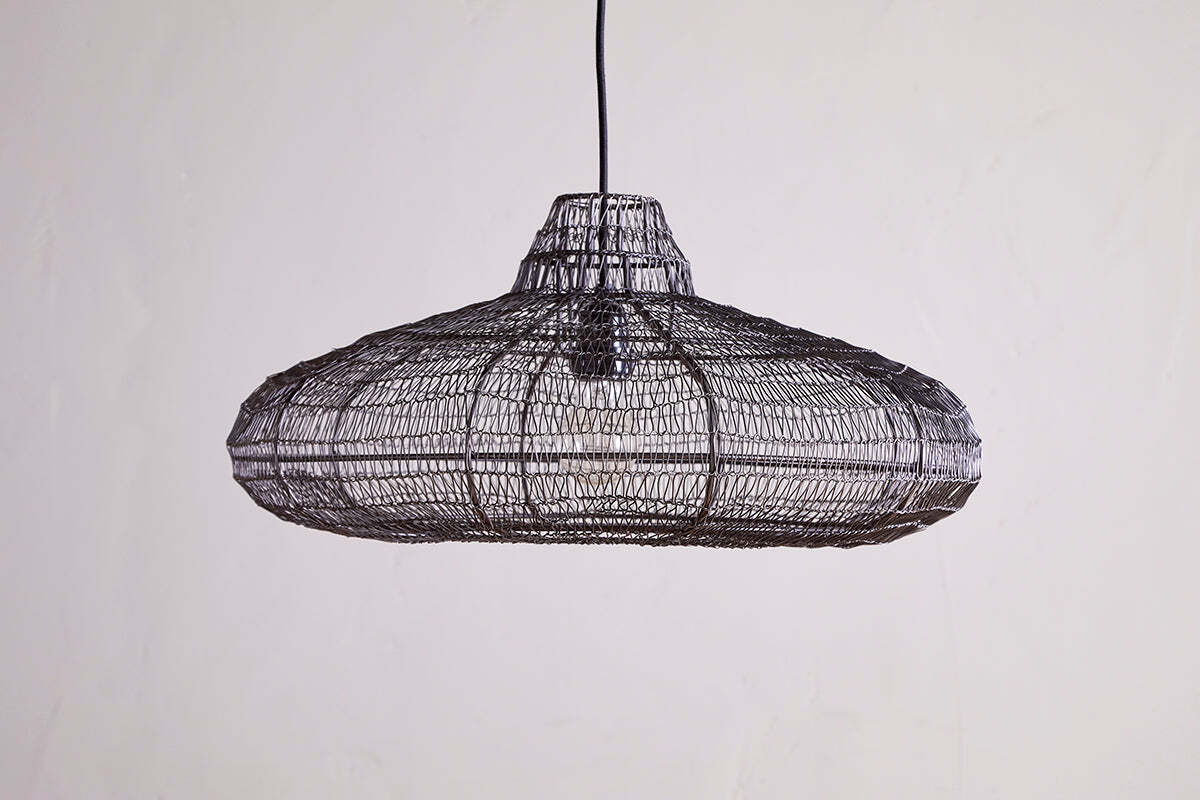 Mukuni Wire Lampshade - Bronze/Black