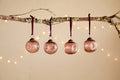 Nishan Pinched Baubles - Copper (Set of 4)