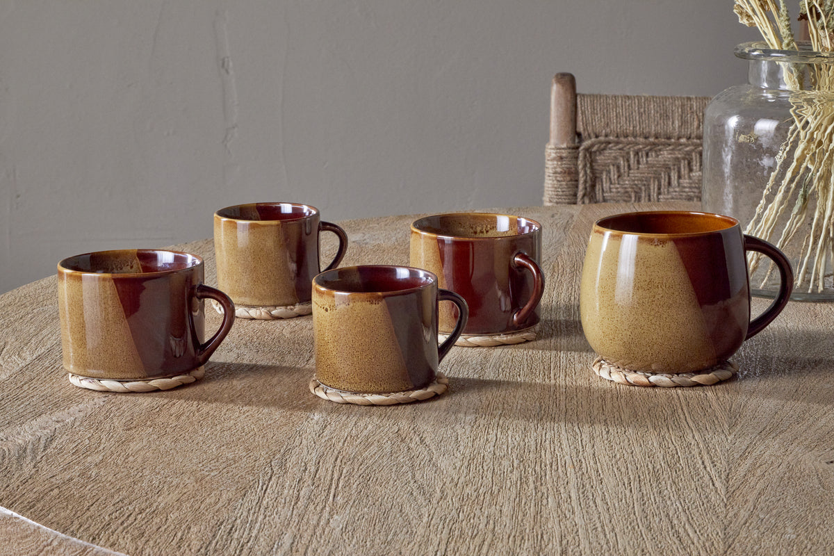 Naav Mugs - Mustard - Large (Set of 2)