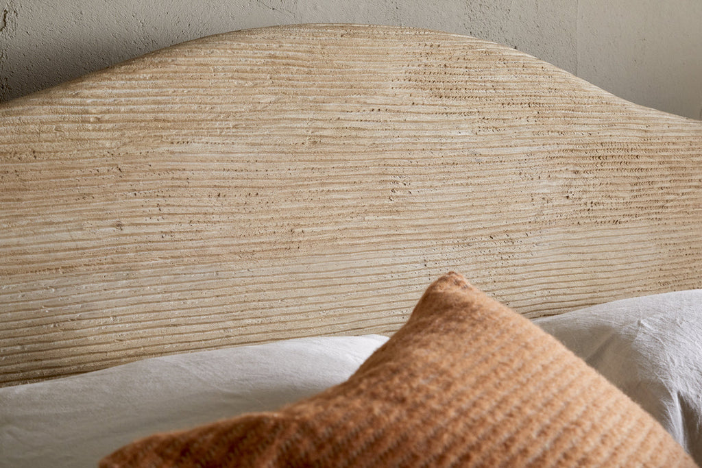 Vivan Grooved Bed - Natural