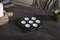 Maji Stone Multi Tealight Holder - Antique Black