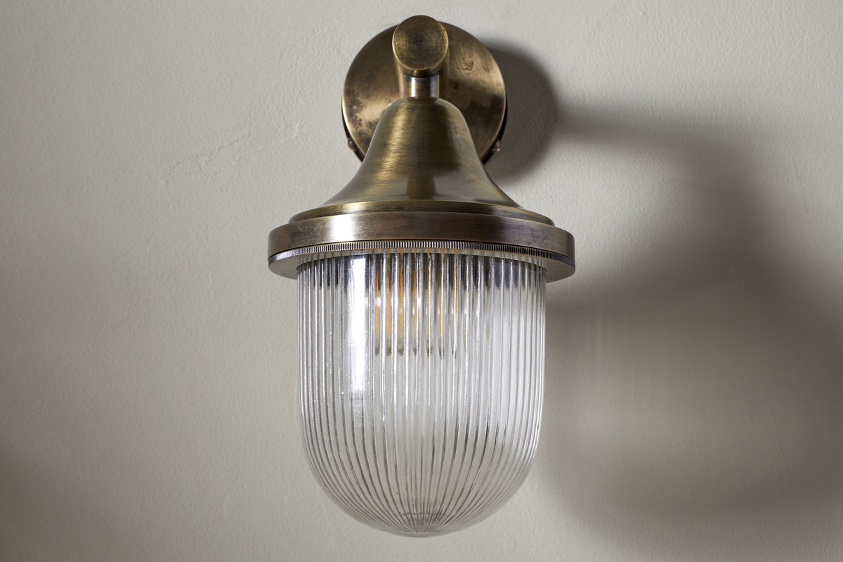 Magola Outdoor Wall Lamp - Antique Brass