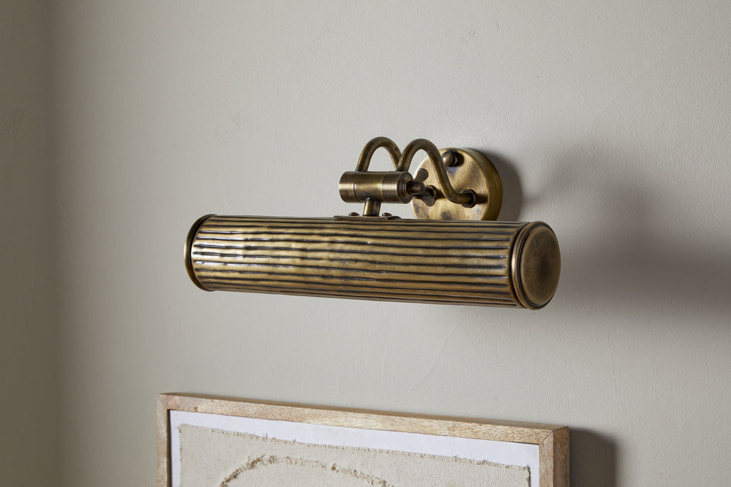 Tinje Picture Wall Light - Antique Brass