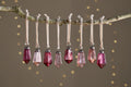 Ratnam Baubles - Mixed Merlot - (Set of 8)