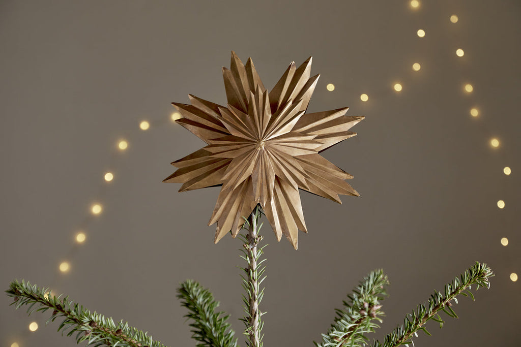 Amata Tree Topper - Antique Brass