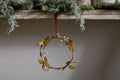 Parili Glass Wreath - Small - Ochre - Small