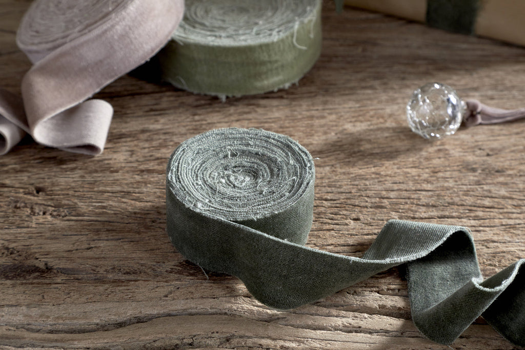 Jirani Velvet Ribbons - Mixed Colour - (Set of 3)