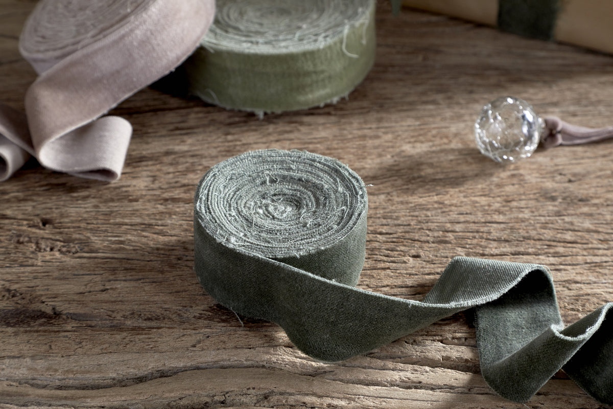 Jirani Velvet Ribbons - Mixed Colour - (Set of 3)