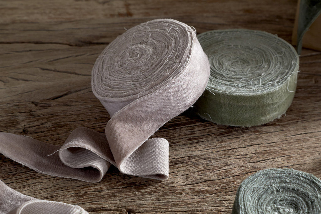 Jirani Velvet Ribbons - Mixed Colour - (Set of 3)