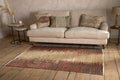 Kekere Jute & Cotton Rug - Natural & Rust