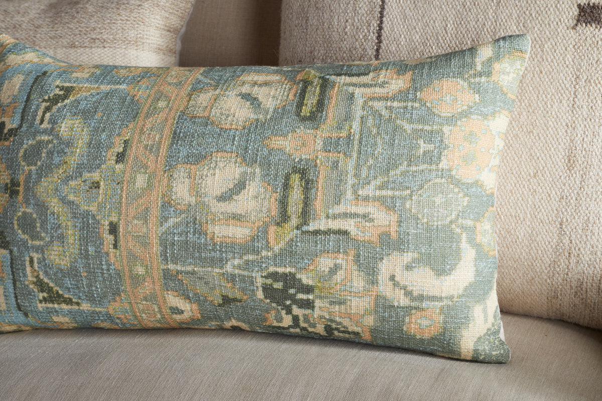 Selyo Tapestry Cushion Cover - Green