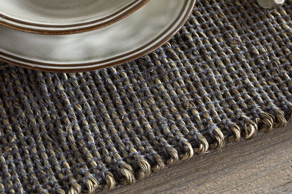 Gatita Seagrass Placemat Rectangular - Mocha - (Set of 4)