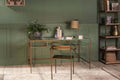 Nakuru Iron & Glass Desk