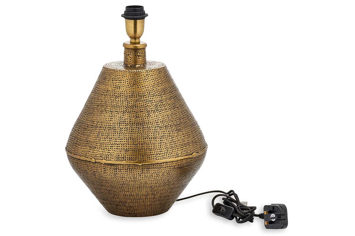 Nalgonda Lamp Base - Antique Brass - Large