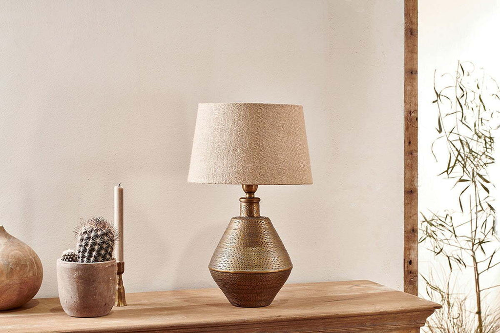 Nalgonda Lamp Base - Antique Brass - Small