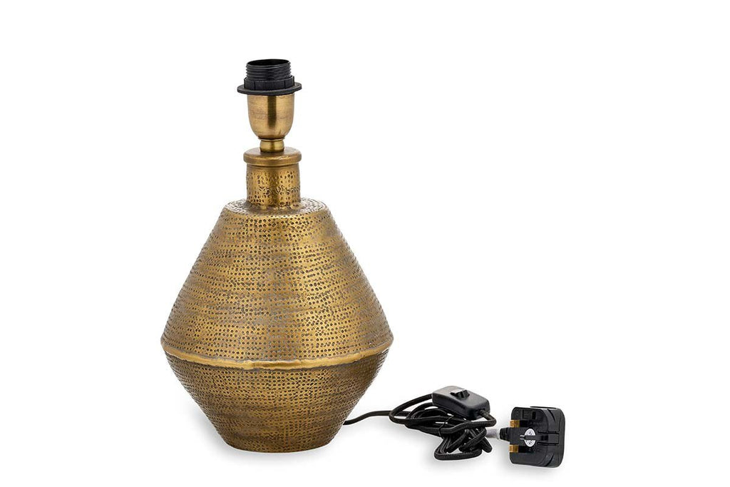 Nalgonda Lamp Base - Antique Brass - Small