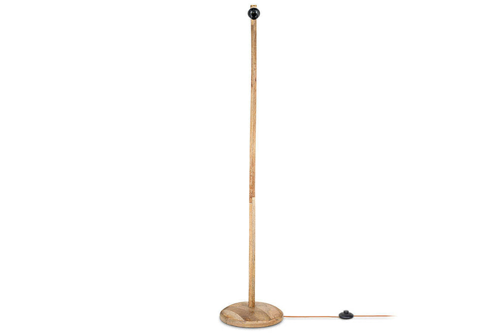 Namira Mango Wood Floor Lamp Base - Natural