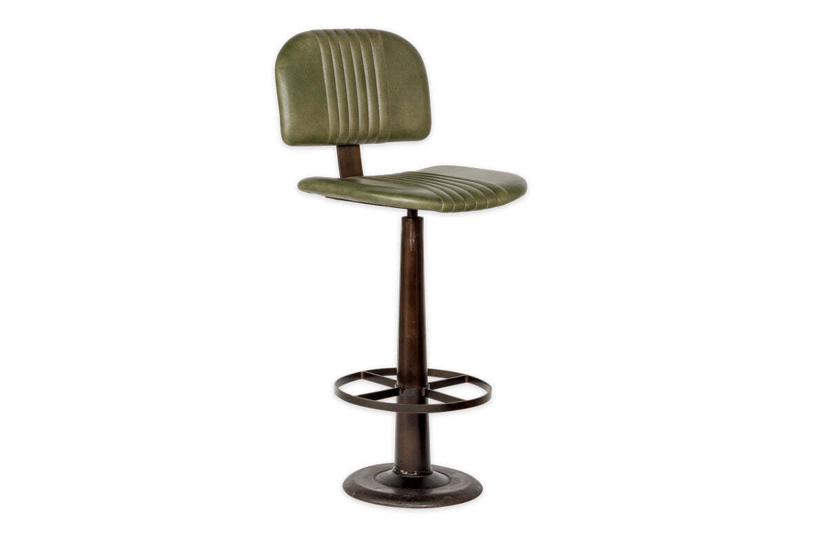 Narwana Bar Chair - Rich Green