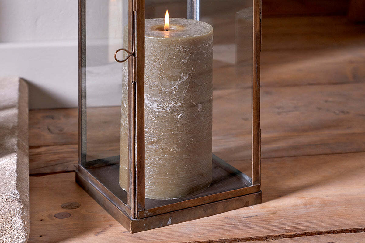 Nivas Lantern - Antique Brass
