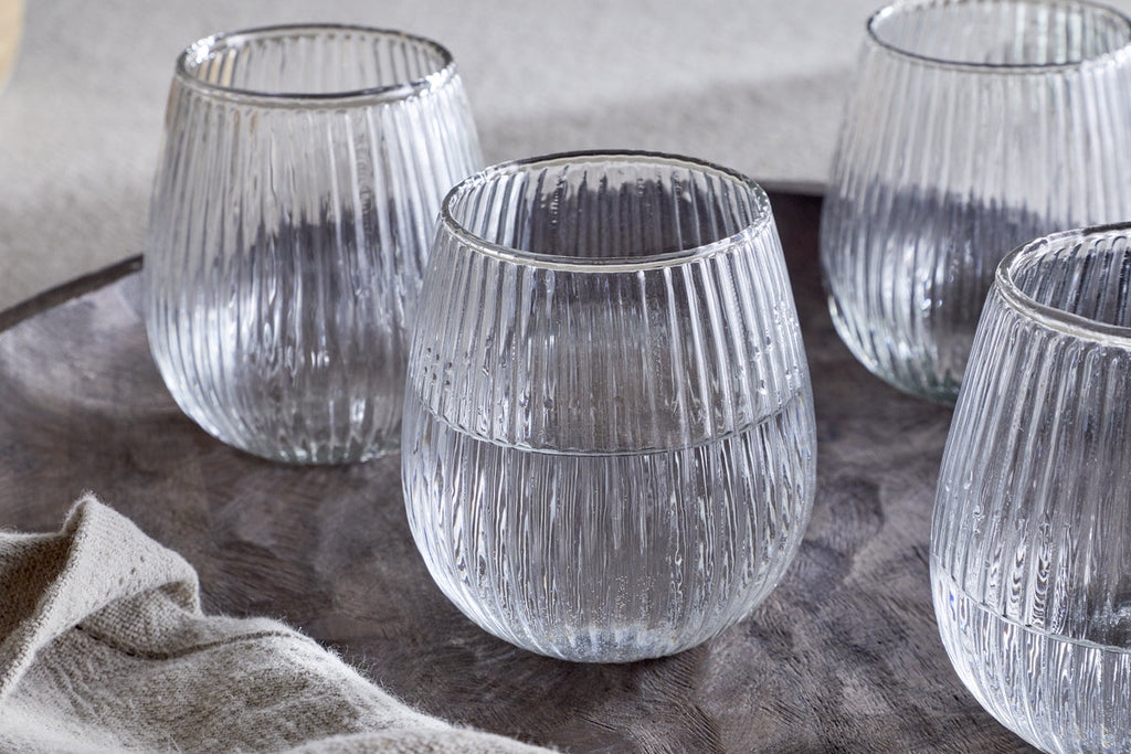 Otuba Tumbler - Clear (Set of 4)