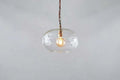 Otoro Recycled Glass Pendant - Clear - Small Round