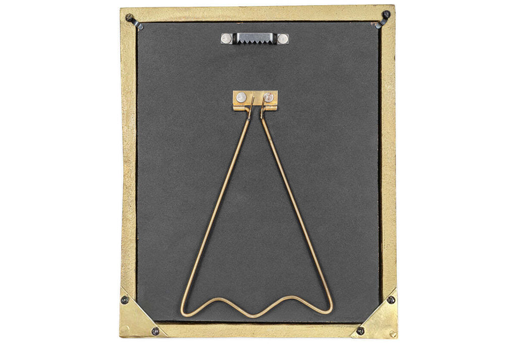 Pambani Photo Frame - Antique Brass
