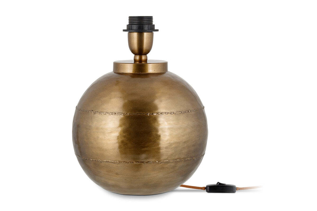 Rasan Table Lamp Base - Antique Brass