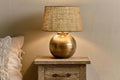 Rasan Table Lamp Base - Antique Brass