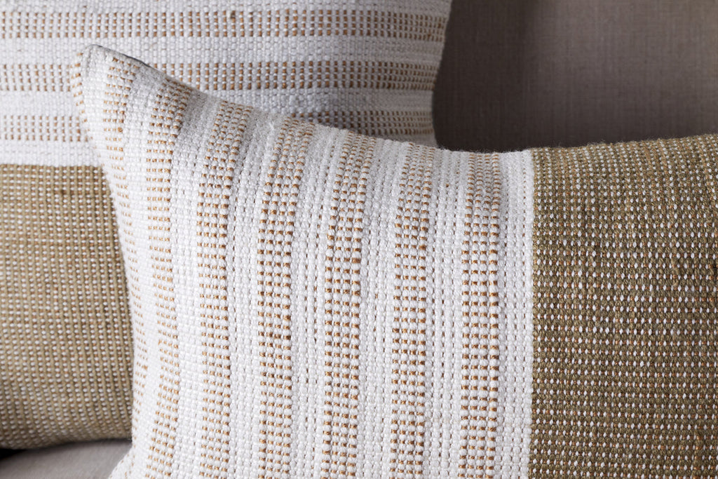 Samata Recycled Cushion Cover - Moss