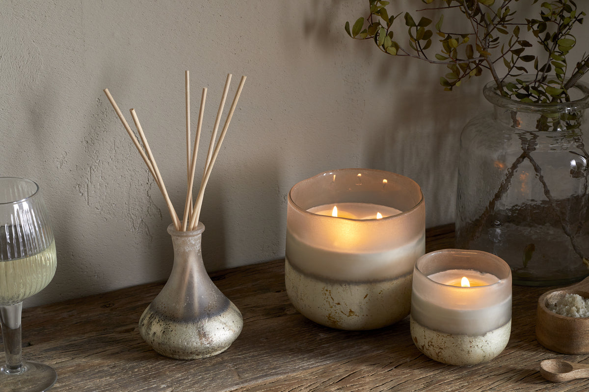 Sea Salt & Moss 1 Wick Scented Candle - Aged Smoke - 1 Wick