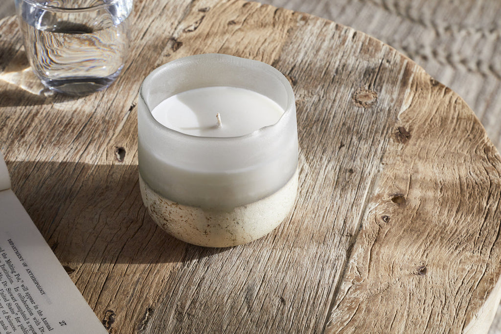 Sea Salt & Moss 1 Wick Scented Candle - Aged Smoke - 1 Wick