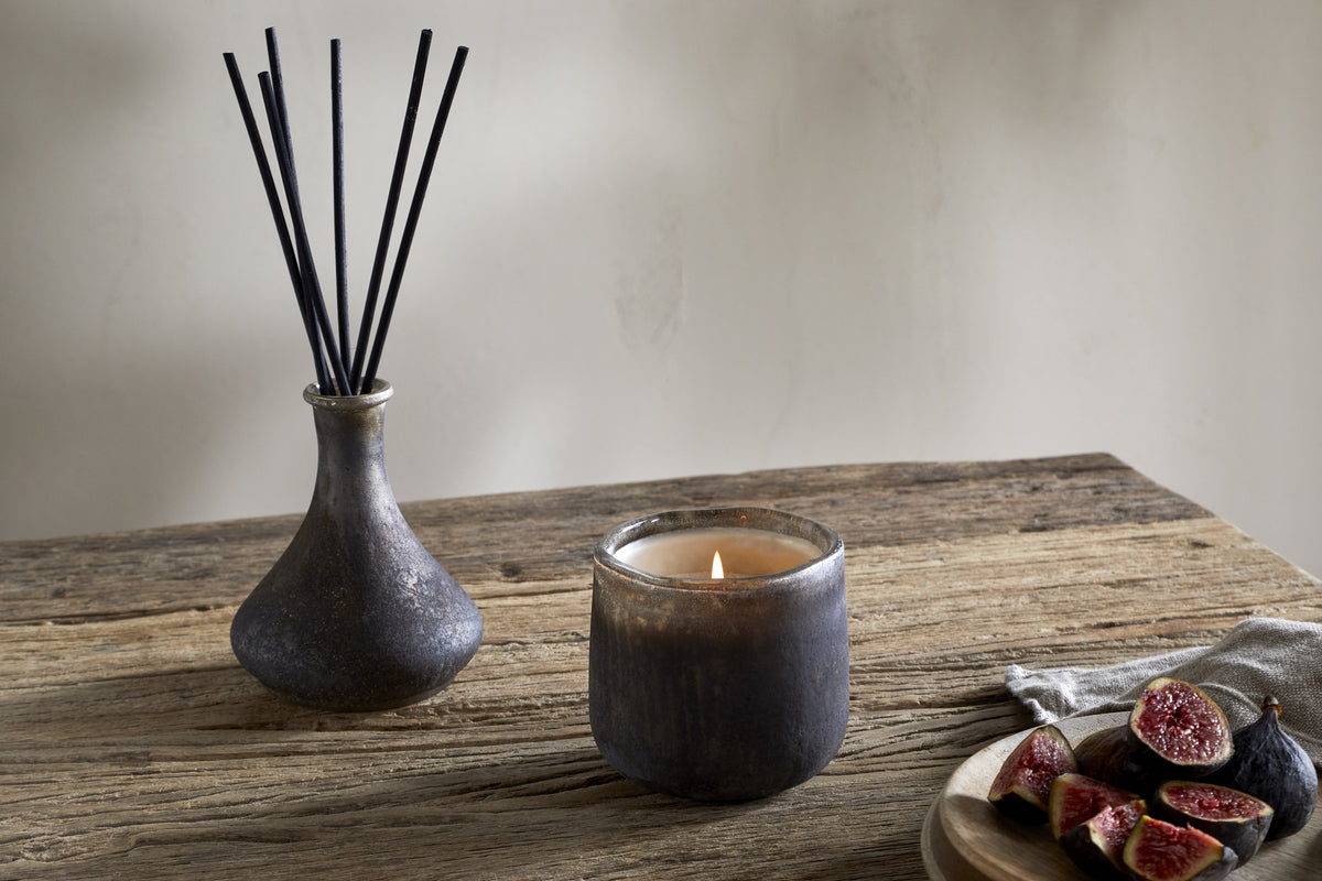 Cedarwood & Fig Reed Diffuser - Frosted Black