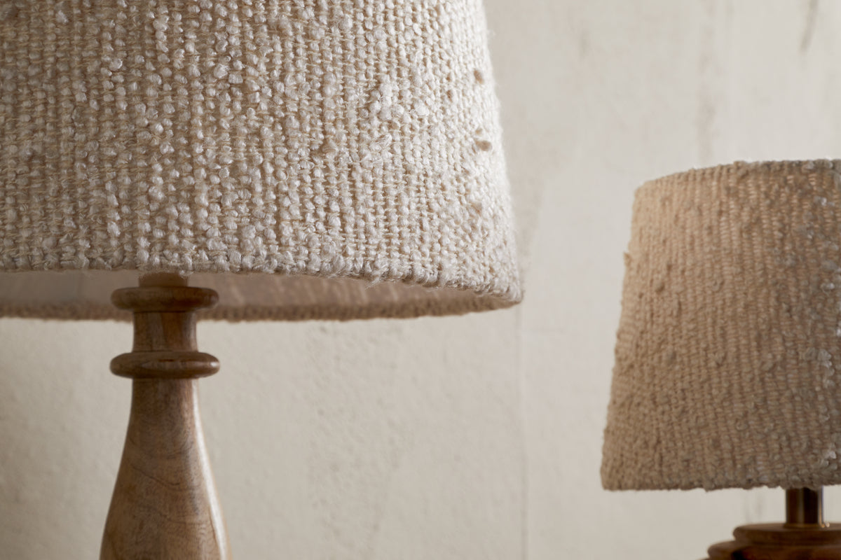 Sakiti Bouclé Lampshade - Off White