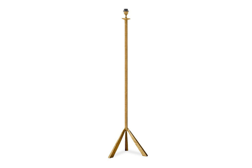Sahhil Metal Tripod Floor Lamp Base - Antique Brass