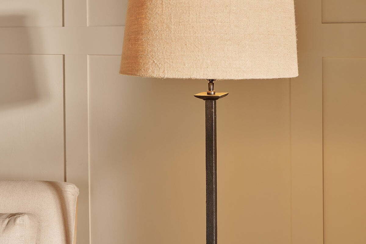 Sahhil Metal Tripod Floor Lamp Base - Antique Bronze