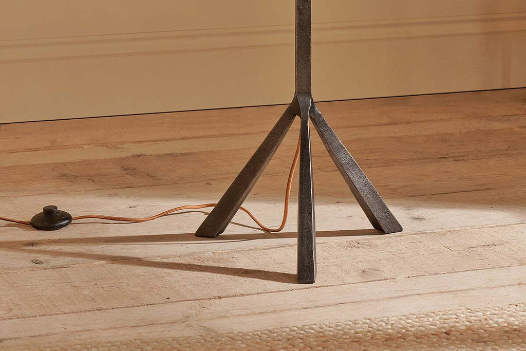 Sahhil Metal Tripod Floor Lamp Base - Antique Bronze