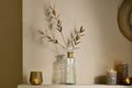 San Stem Leaves - Antique Brass