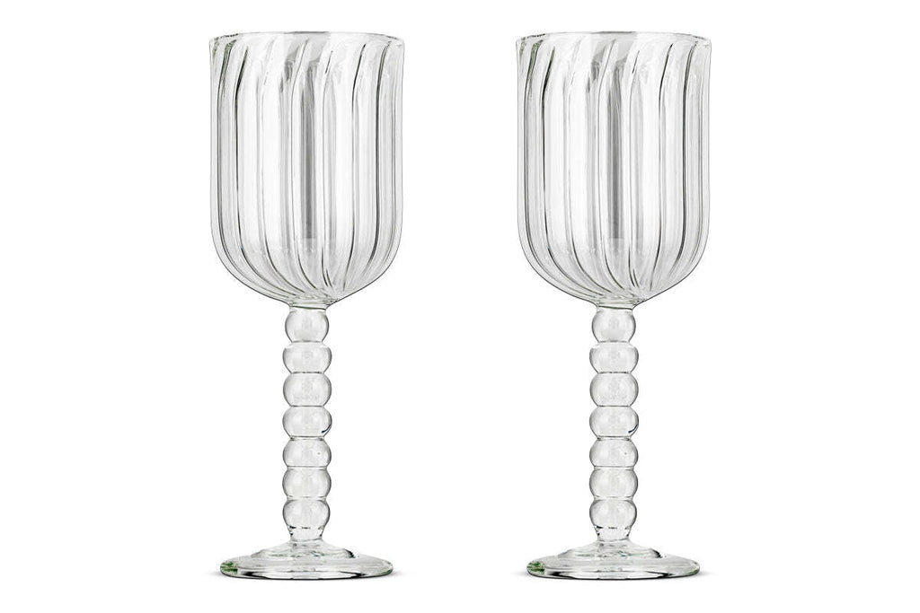 Santosa Wine Glass - Clear (Set of 2)