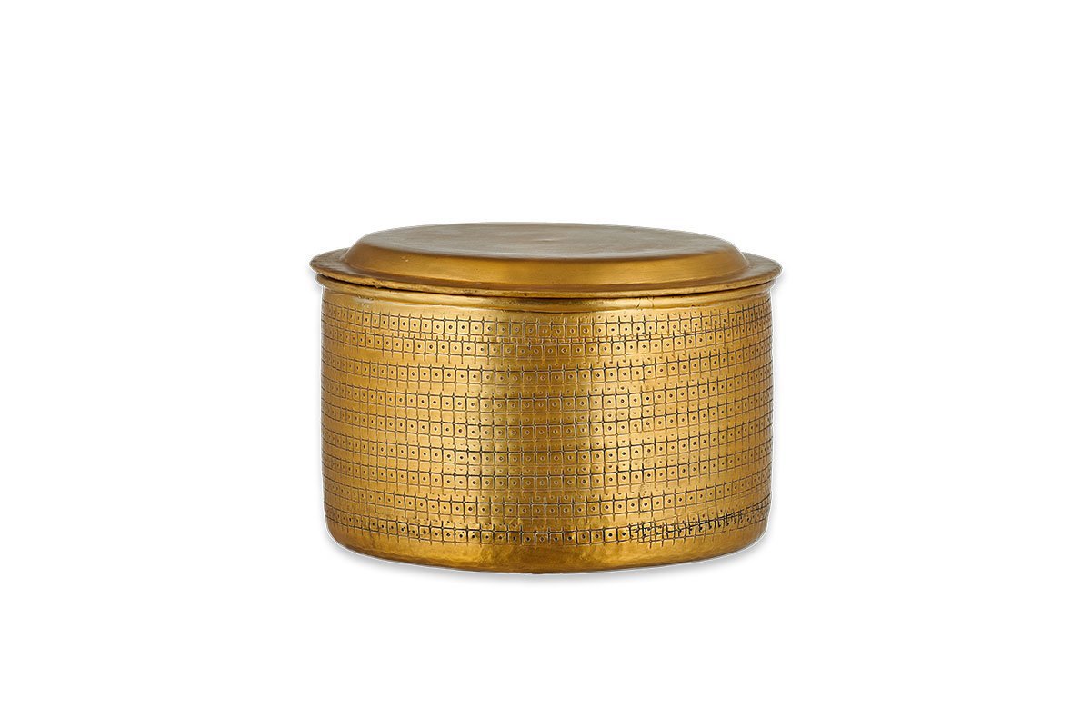 Tembesi Etched Pot - Wide