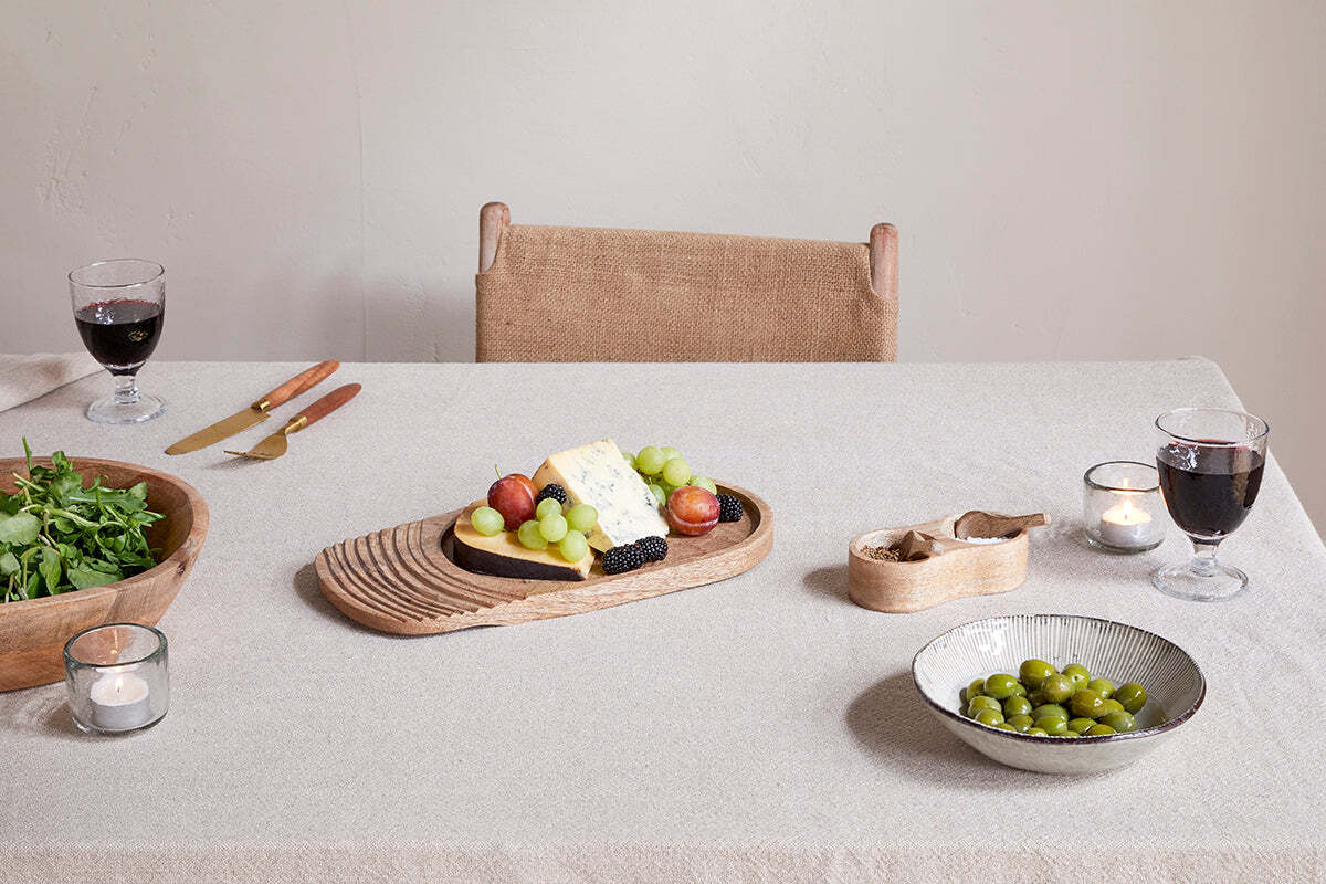 Tivisha Mango Wood Serving Board - Natural