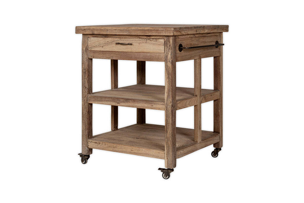 Tivu Reclaimed Wood Butchers Block - Natural