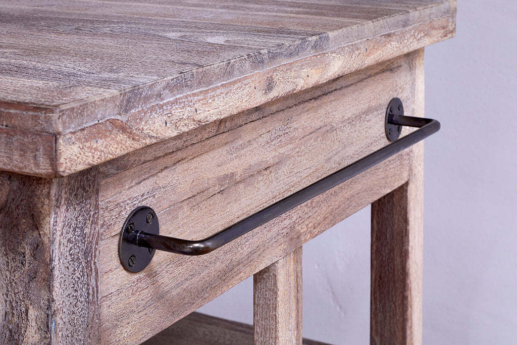 Tivu Reclaimed Wood Butchers Block - Natural
