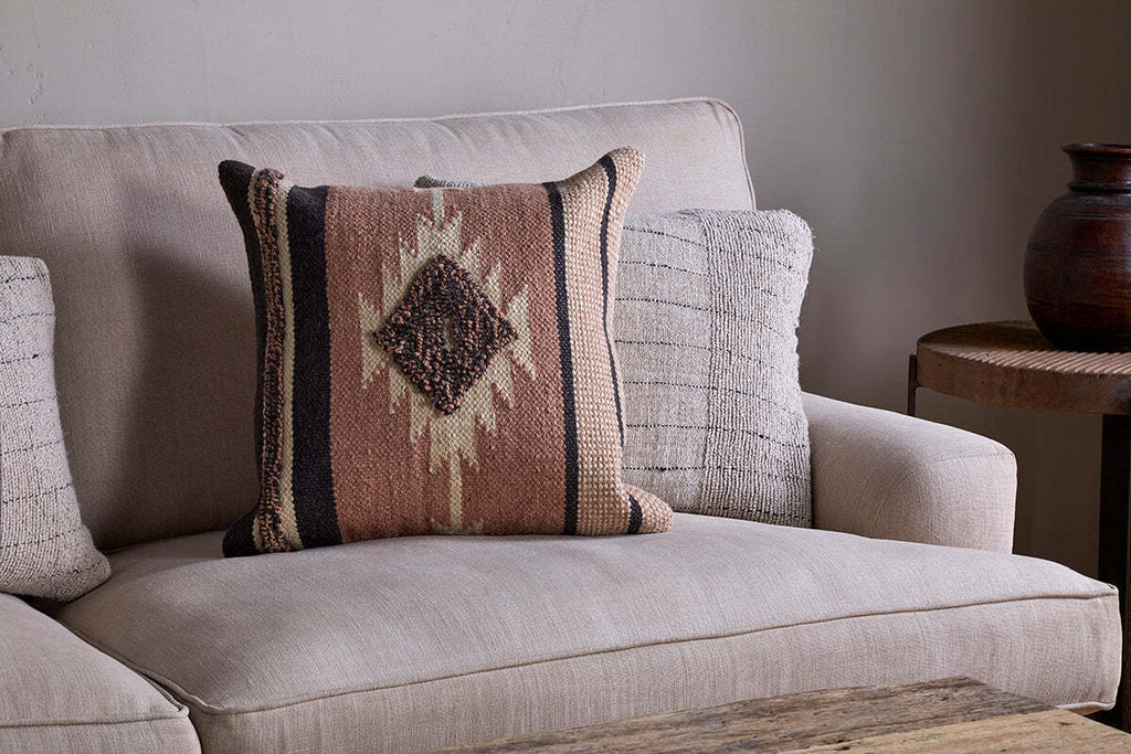 Tussi Mara Cushion Cover - Dusty Pink